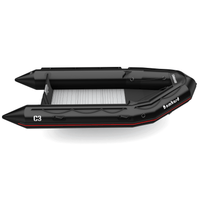 Bombard Commando C3 - rubberboot met deelbare houten kiel en aluminium vlonderdelen