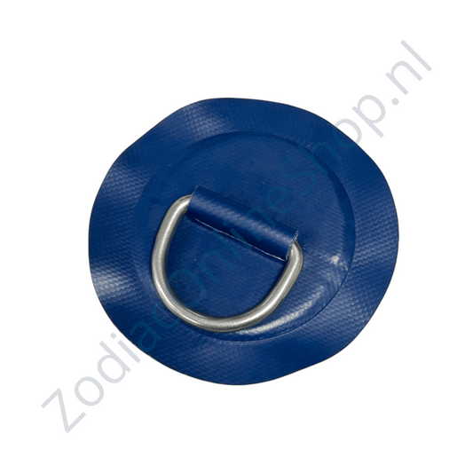 Z2314 - D-kroužek 53 mm kulatý, modrý PVC materiál