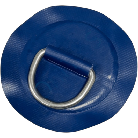 Z2314 - D-kroužek 53 mm kulatý, modrý PVC materiál