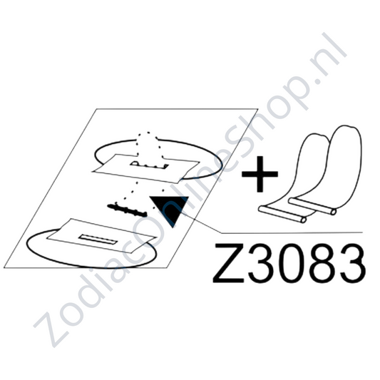 Z3083 - upevnění sedací lavice pro starší modely Cadet